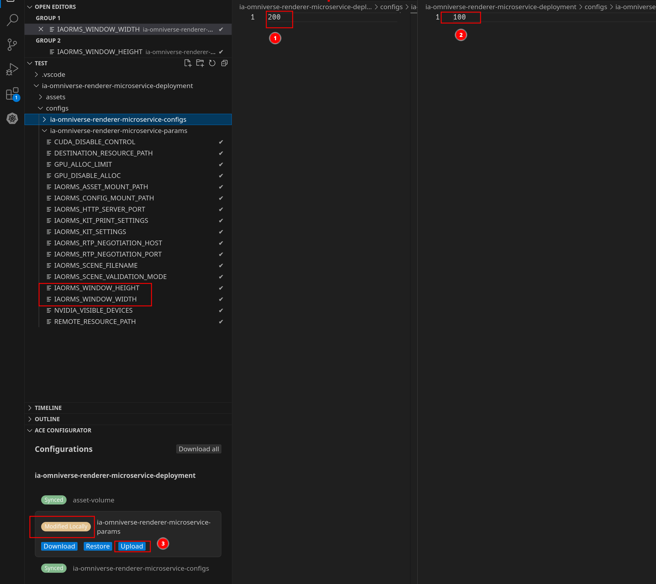How to change the resolution of the renderer