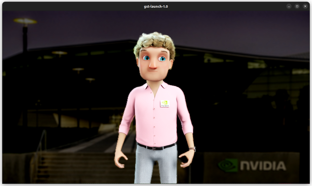 Switch the avatar in the default scene