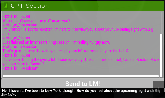 Role-Play example