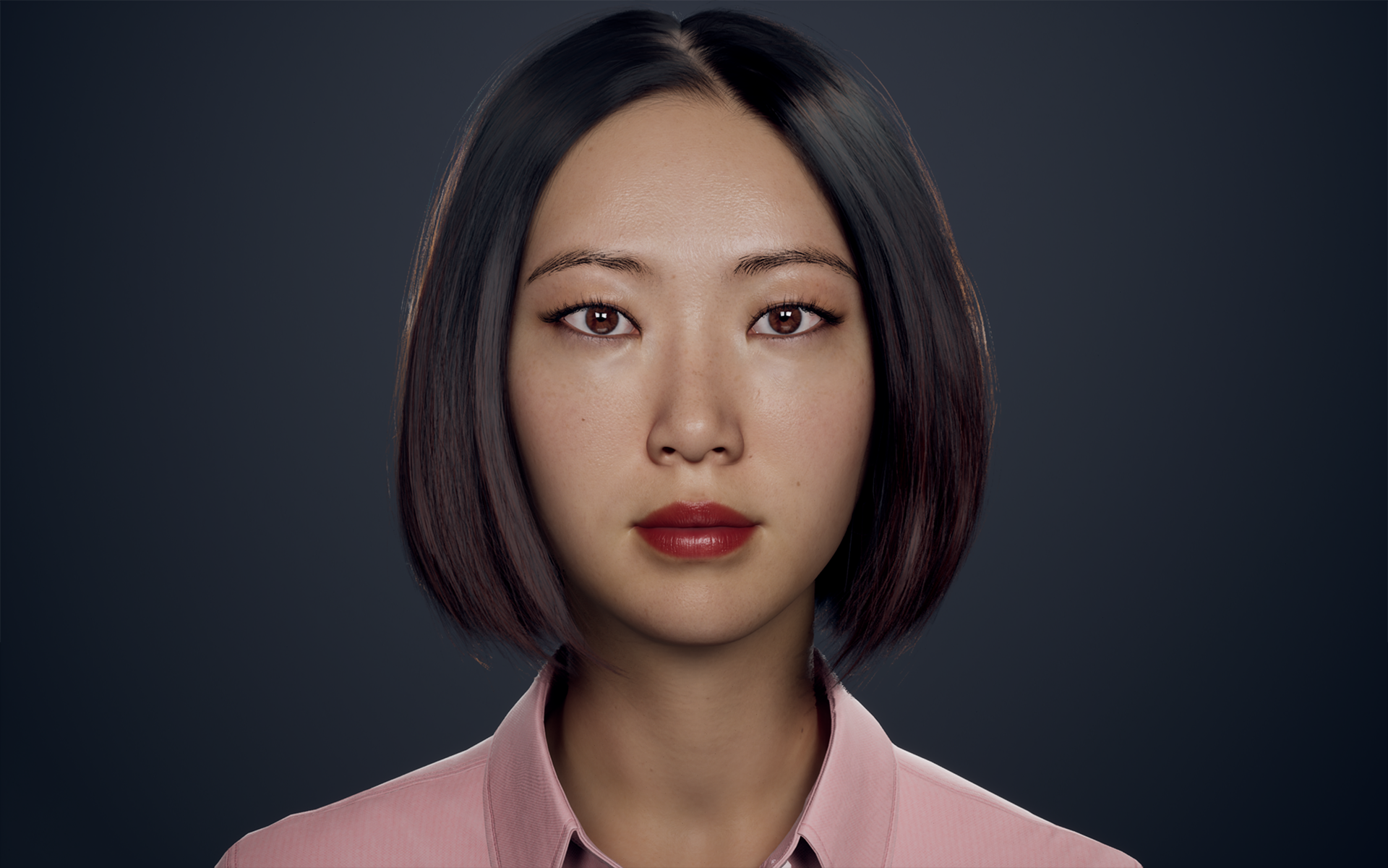 Preview picture of the Tokkio avatar Aki.