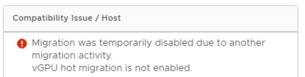 Screen capture showing the Compatibility Issue/Host error window