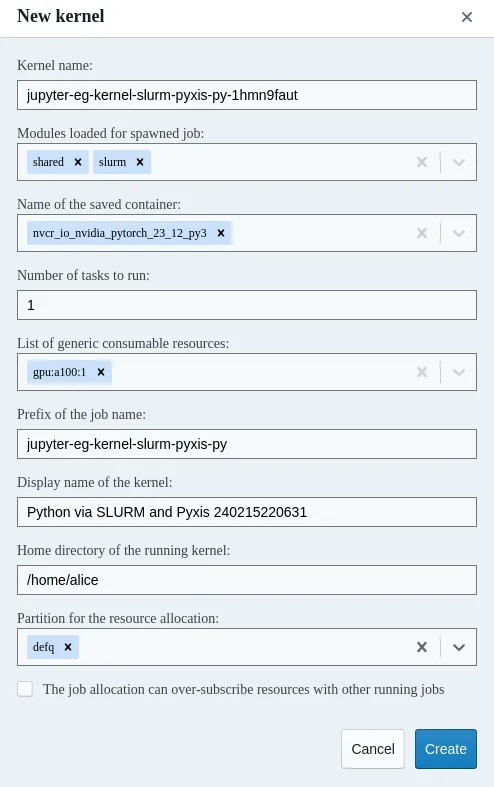 Pyxis template for Python