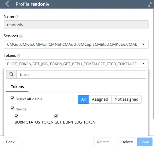 Base View Profile Token Management