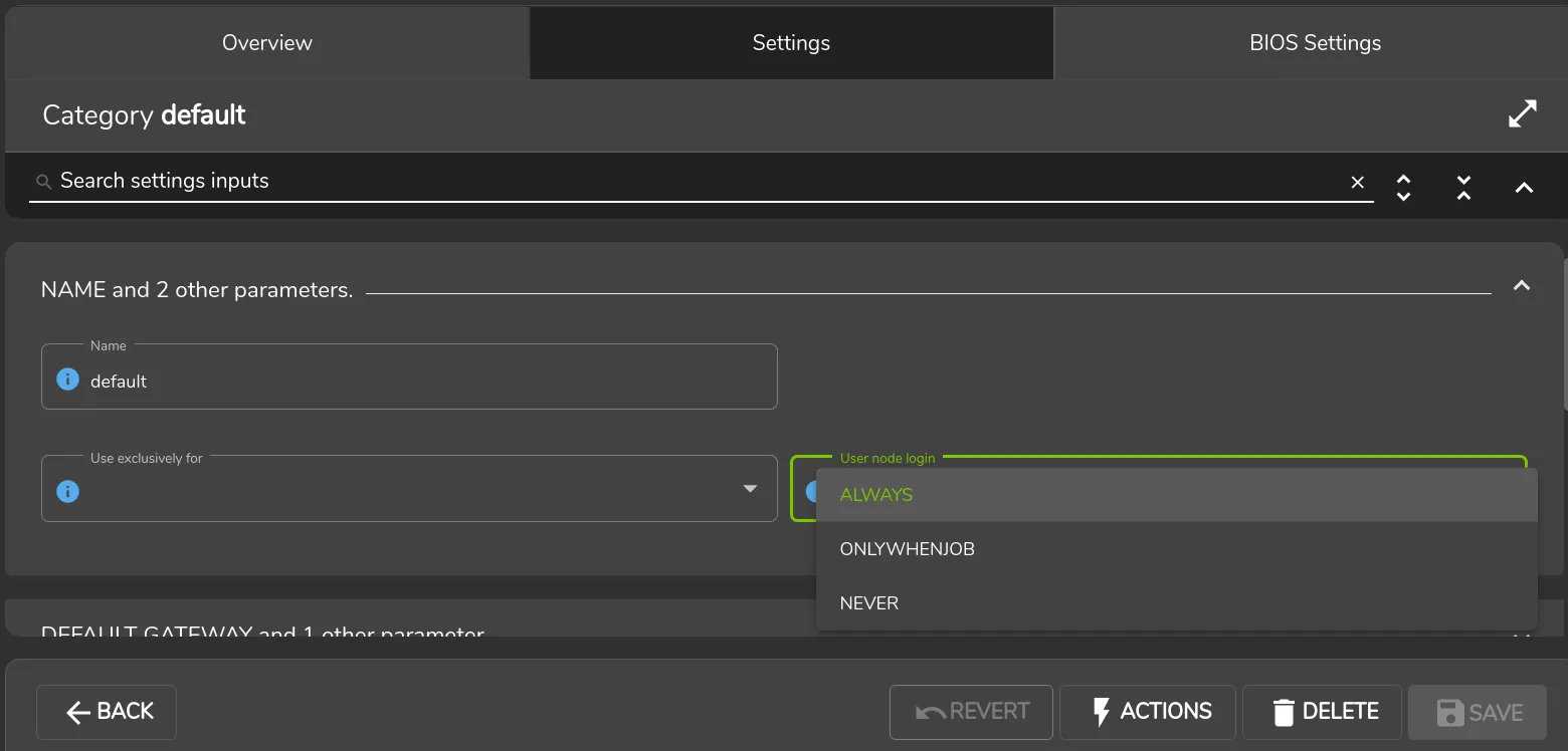 Disallowing user logins to nodes via Base View