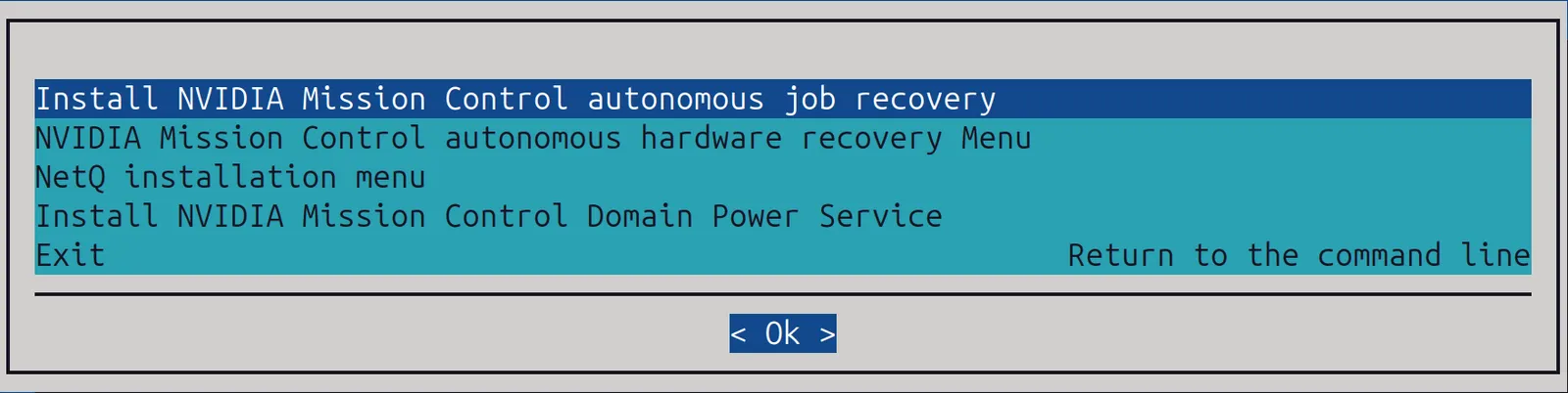 NetQ deployment: NetQ installation selection