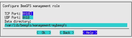 Configure Management Service