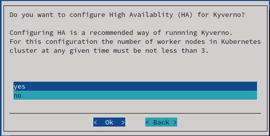 Kyverno high availability setup