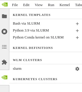 Conda template item showing up in the menu