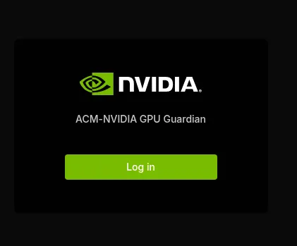 Web GUI for autonomous hardware recovery: landing page