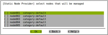 Auto Scaler Setup Individual Nodes Selection For Static Node Provider