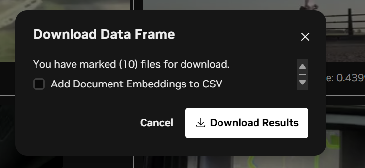 Download Search Results