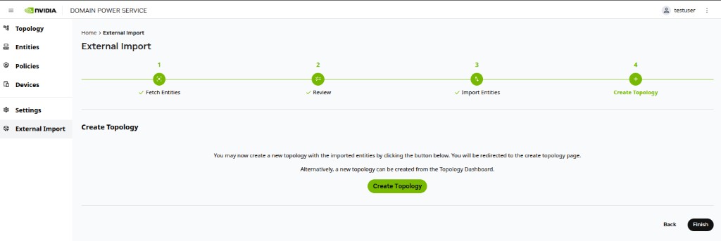 Create Topology
