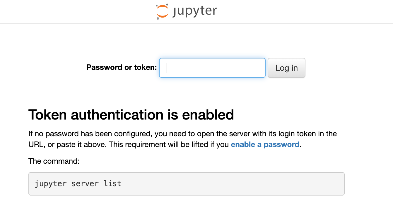 access jupyterlab 0.8x