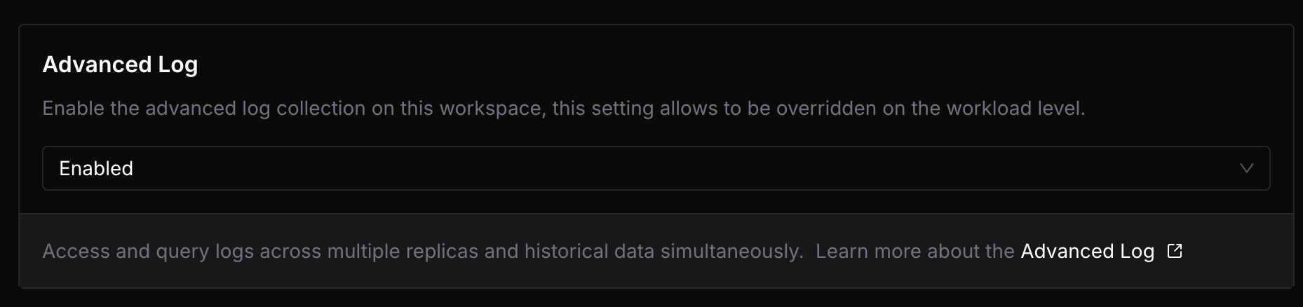 enable-advanced-logs 0.7x
