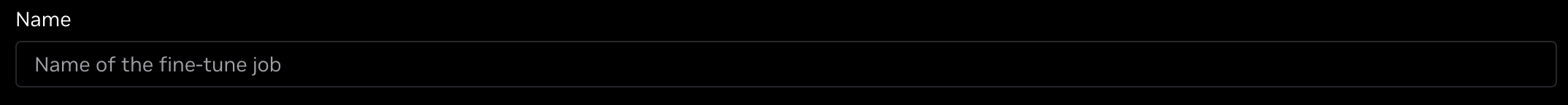 fine-tuning-job-name