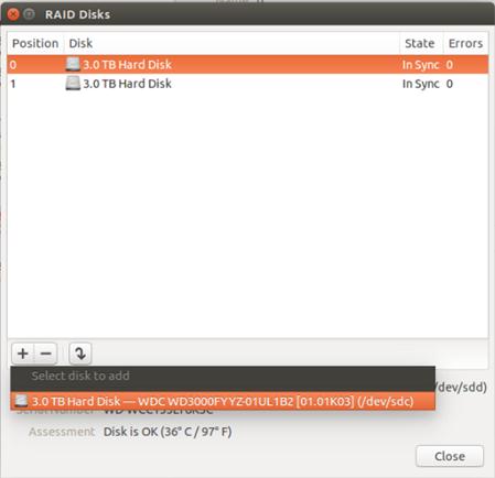 Disks Addition