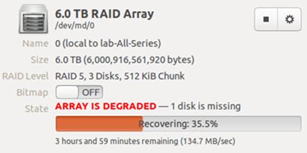 RAID 5 Disks Array Recovery