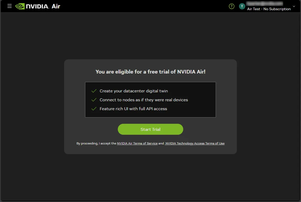 Free trial offer for org owners