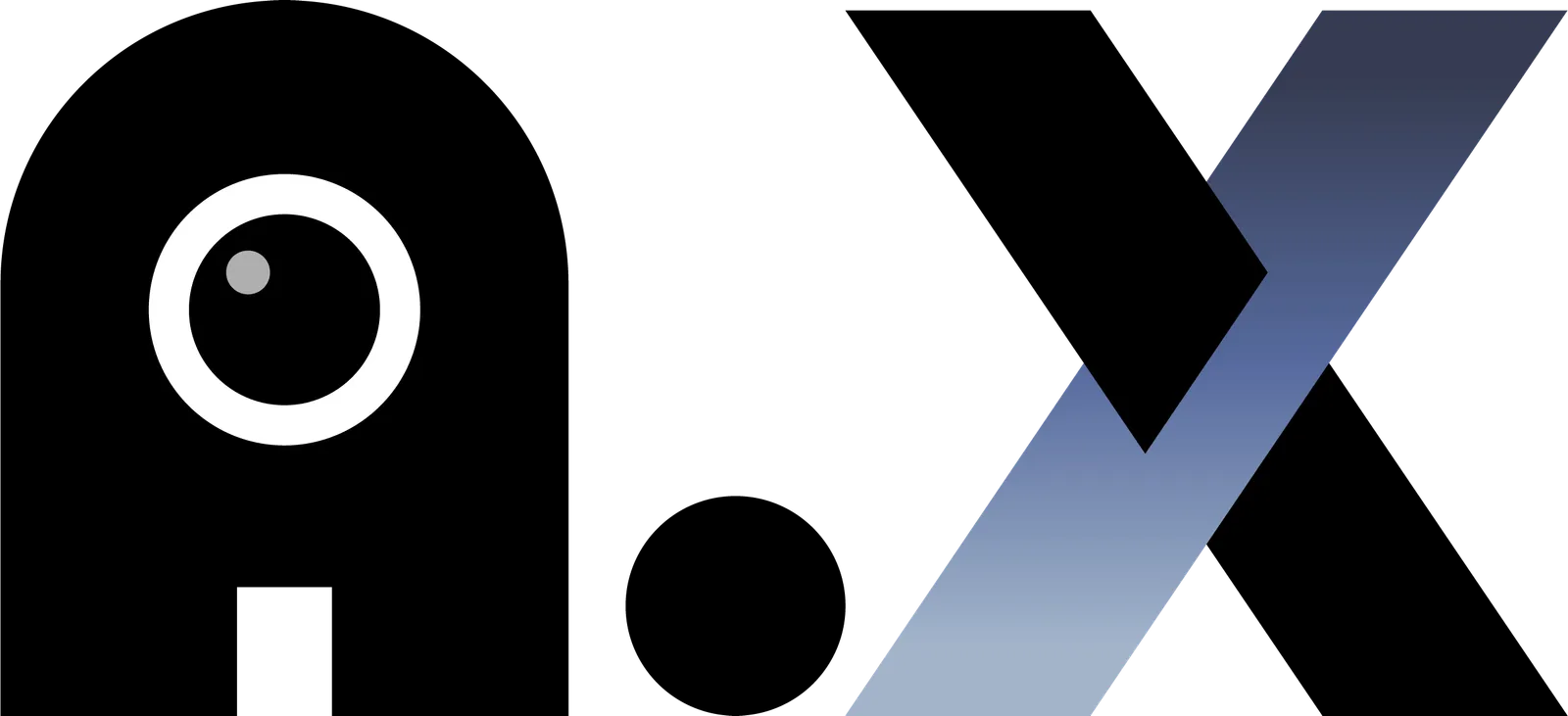 A.X brand logo