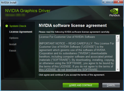 nvidia windows display driver installer