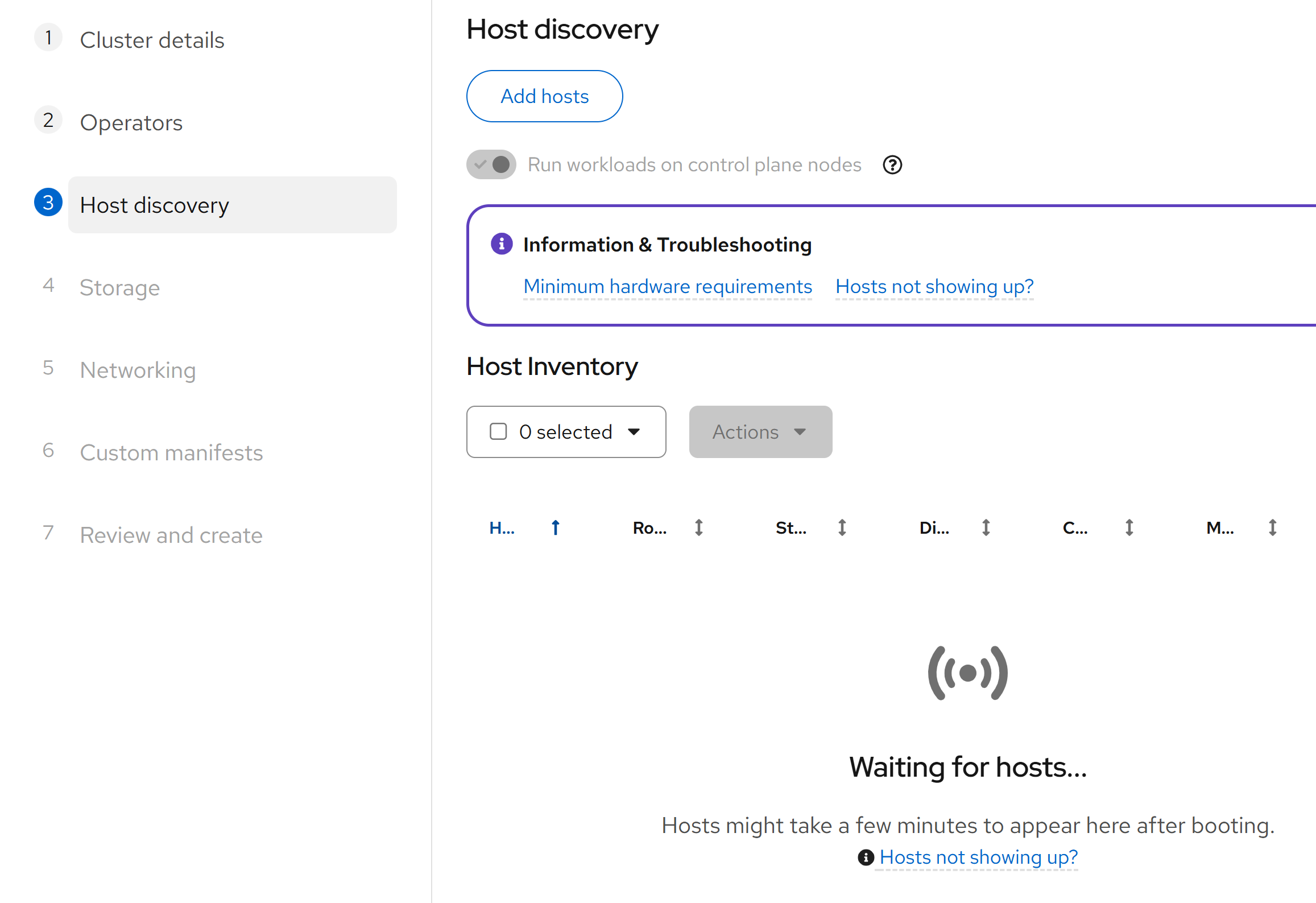 picture of adding hosts