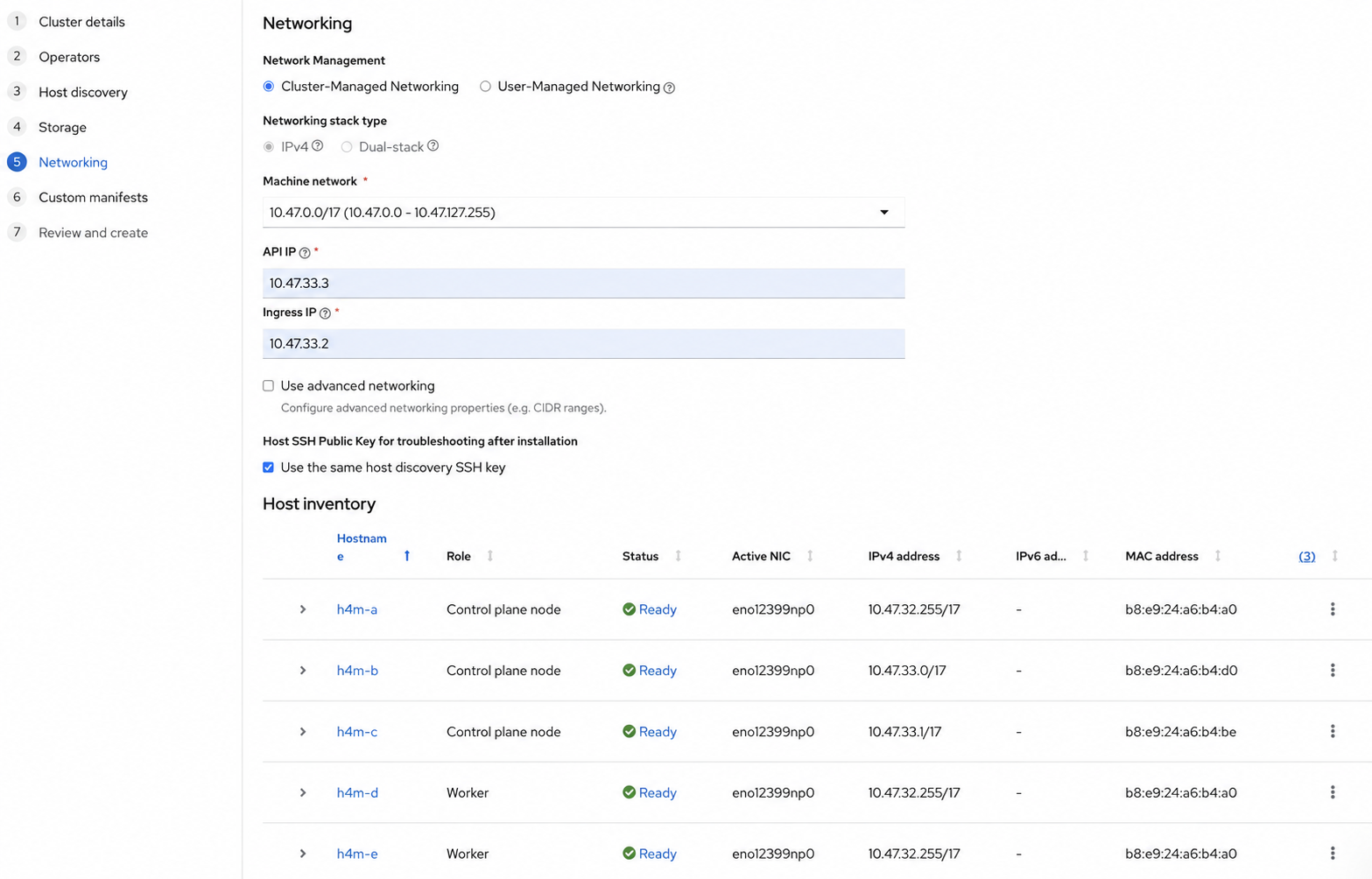 picture of network settings