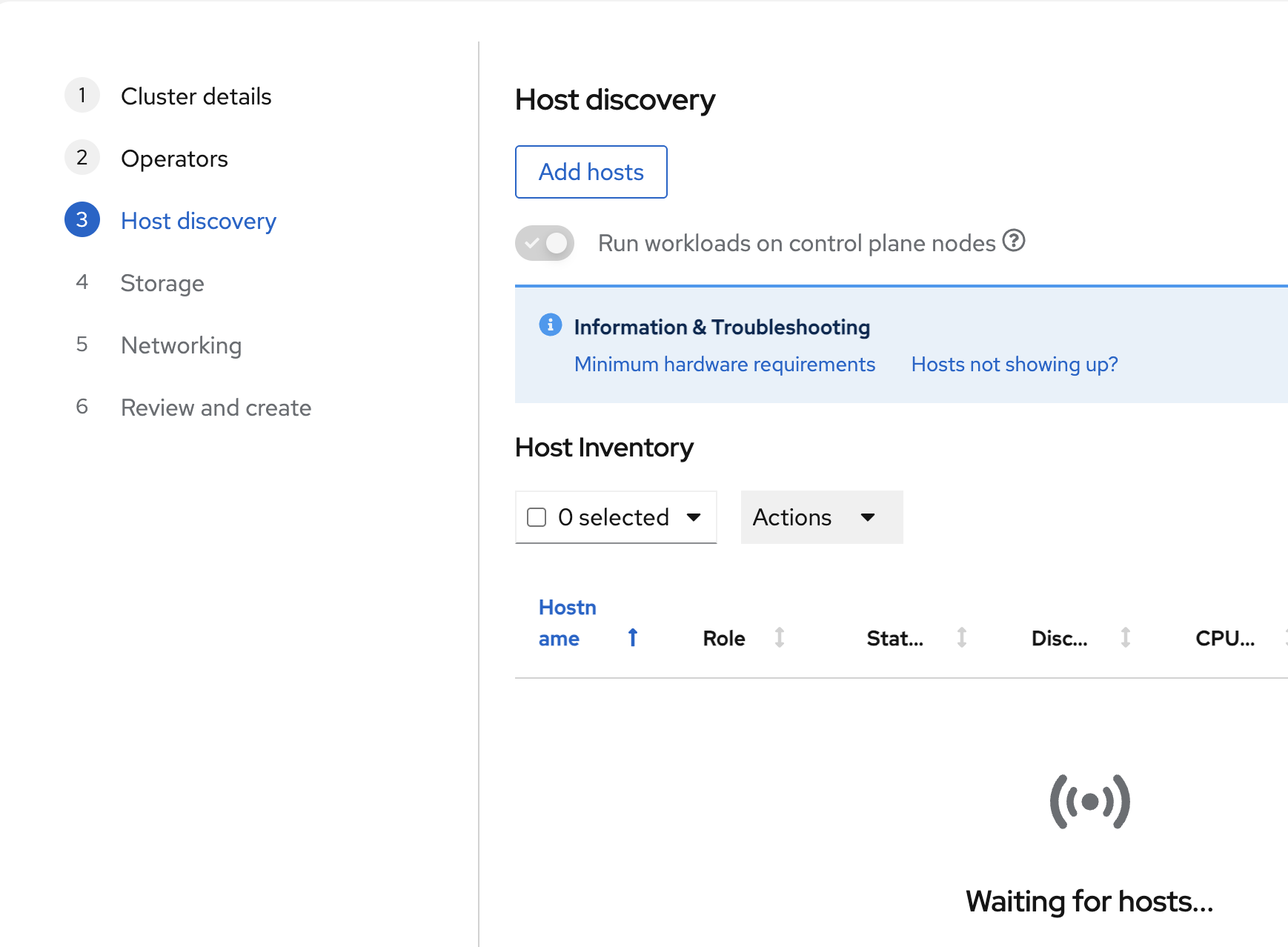 picture of adding hosts