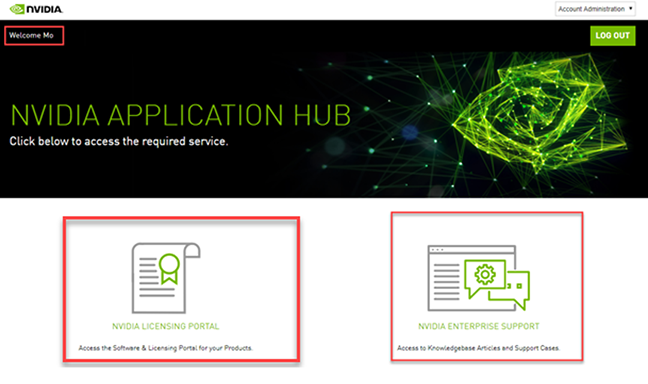 NVIDIA Enterprise Support Portal