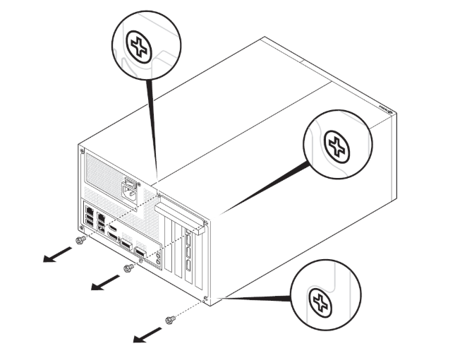 Step 1 to remove the cover