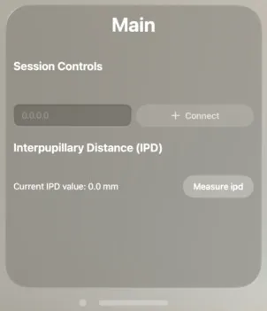Isaac Sim UI: AR Panel