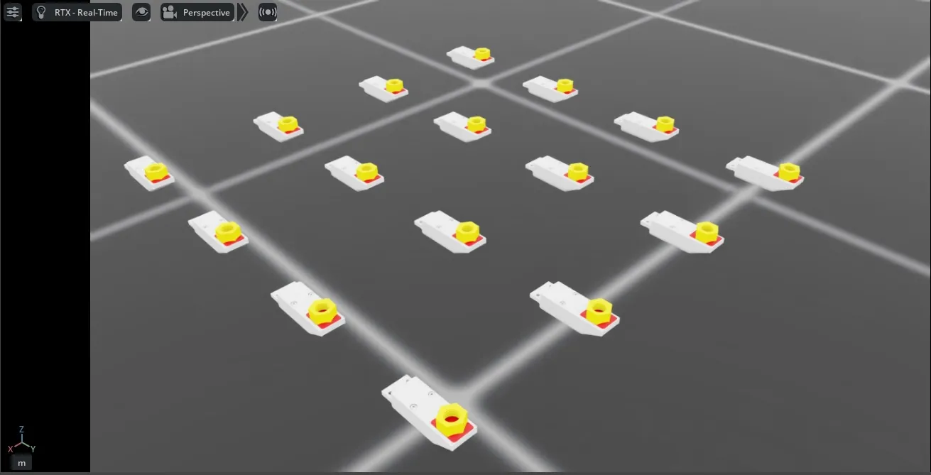 TacSL tactile sensor demo showing RGB tactile images and force field visualizations