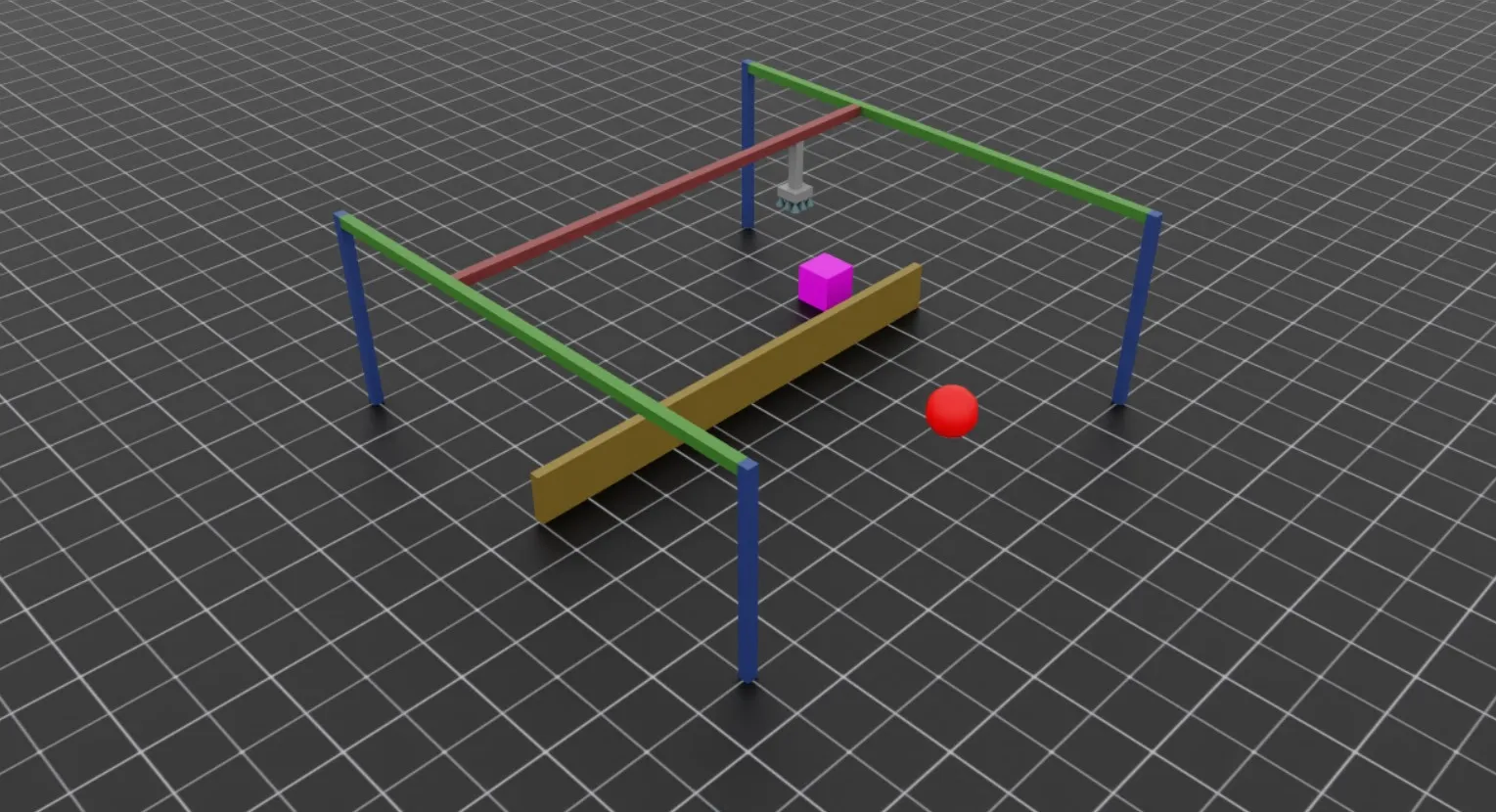 User controlled pick and place with a parallel robot