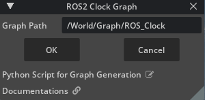 ROS 2 Clock Graph setup