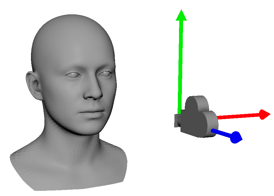 "Conceptual diagram of NvAR Camera 3D space"