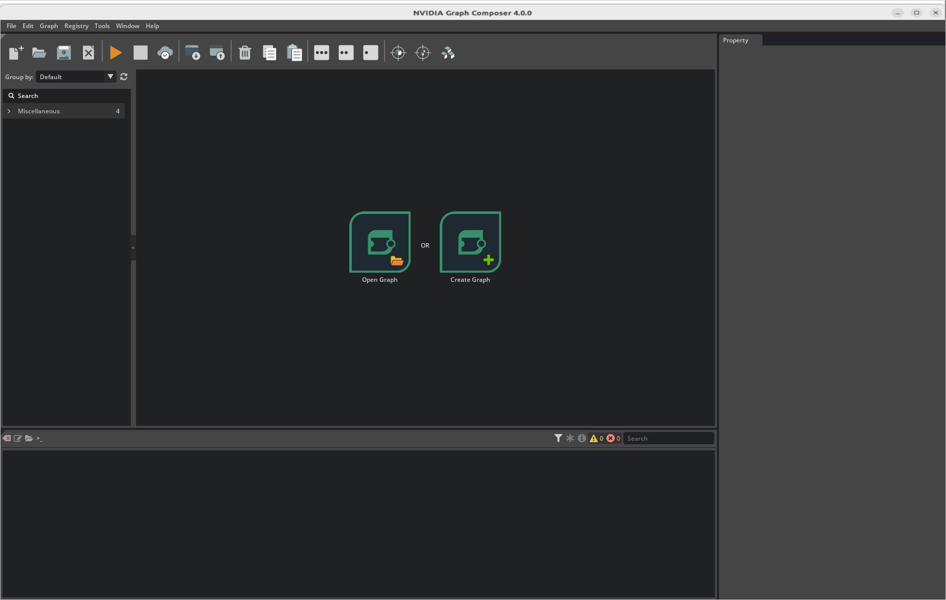 Graph Composer Default Window
