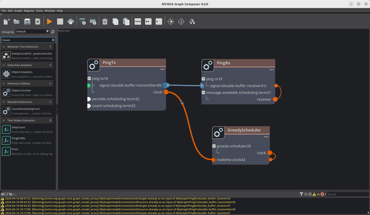 Setting properties