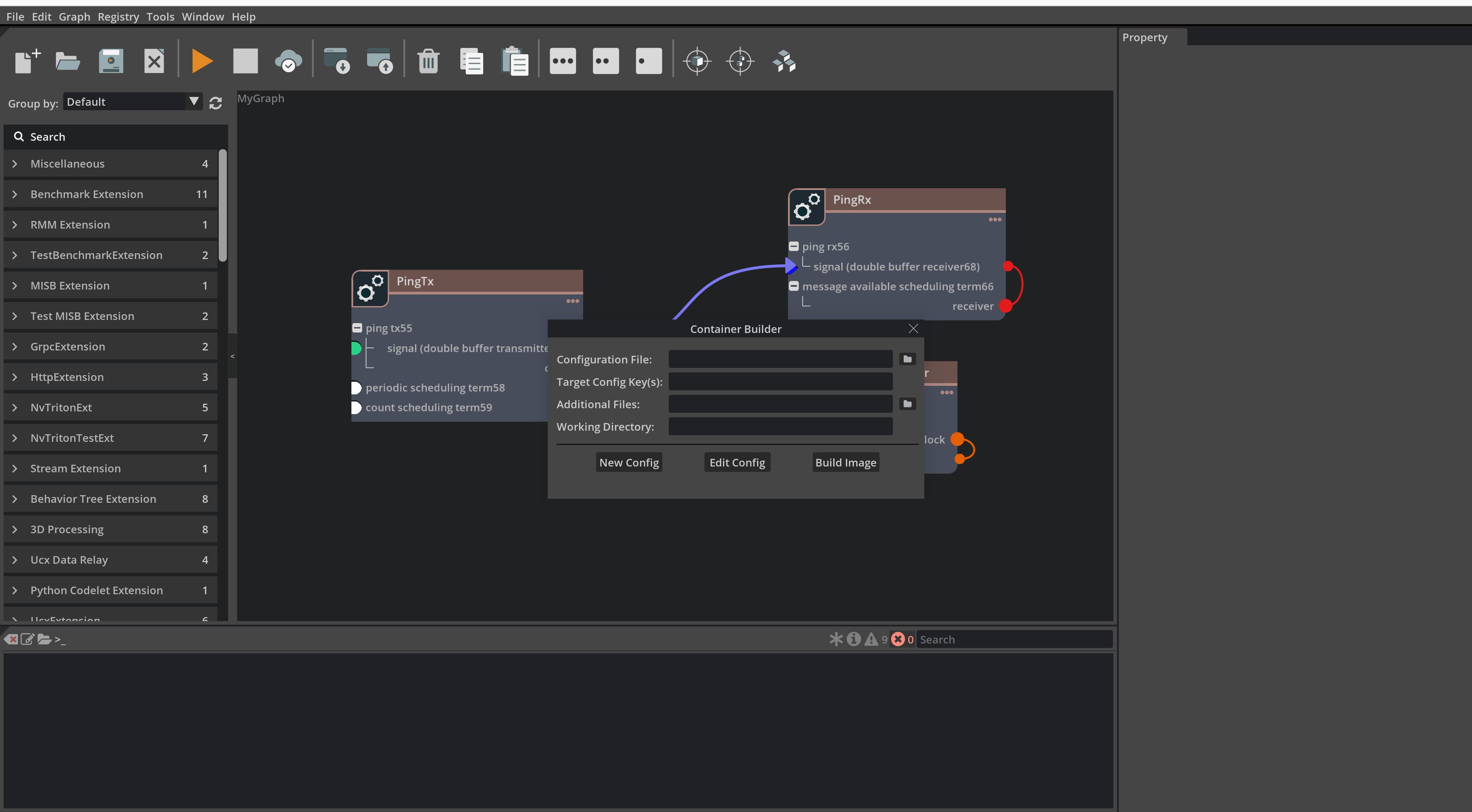 Graph Composer Container Builder Launch