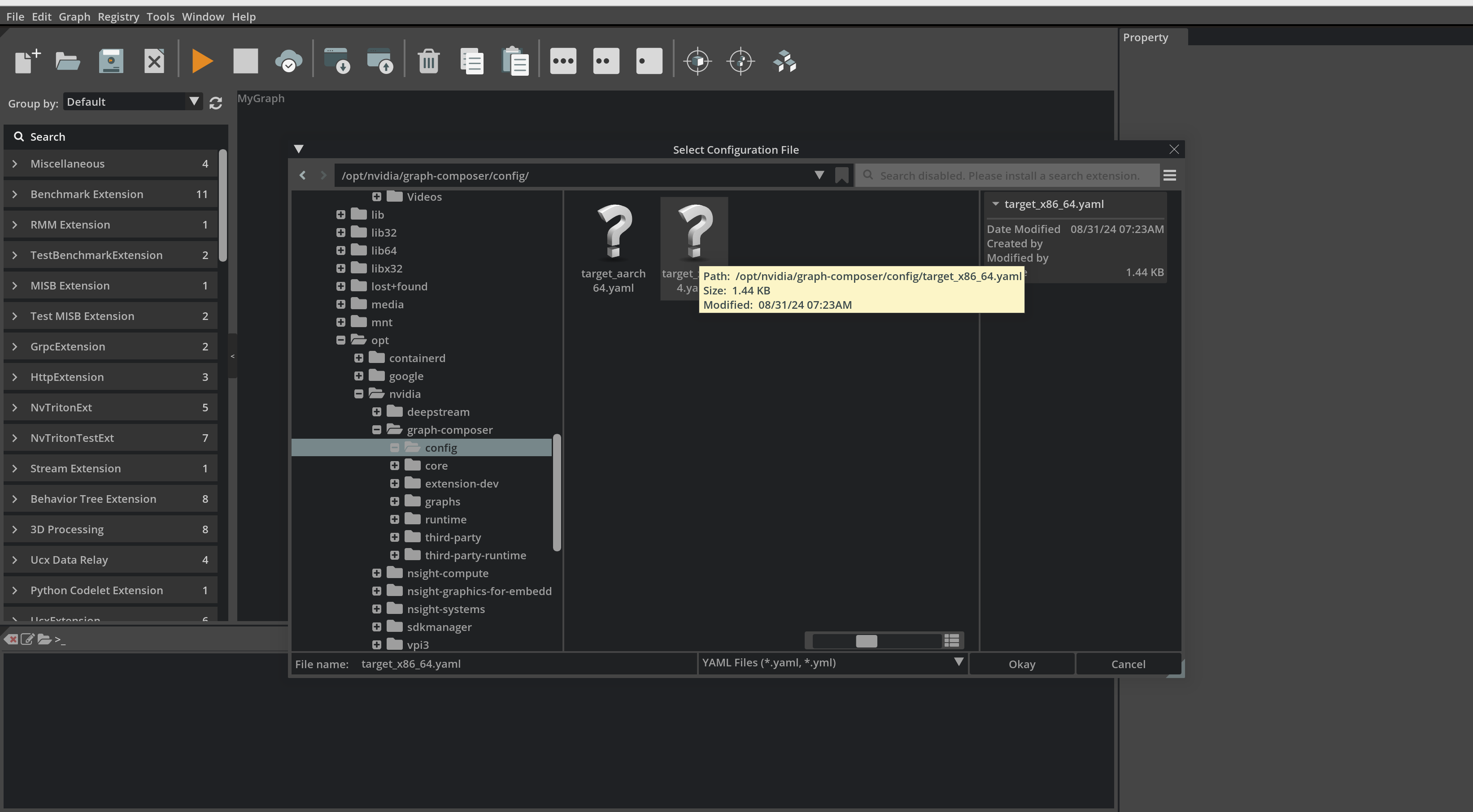 Graph Composer Container Builder Platform