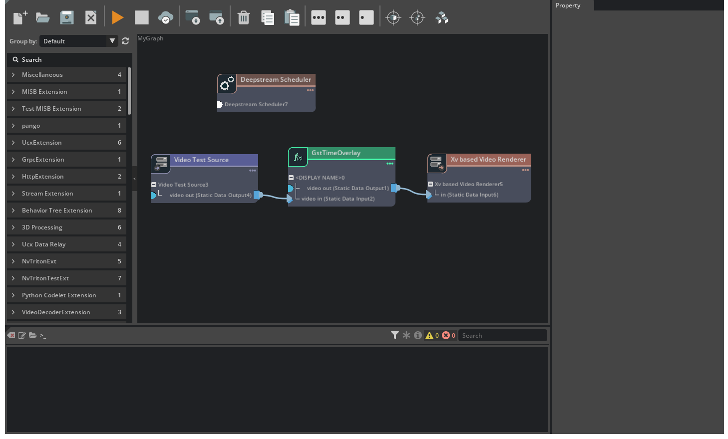 Graph Composer Development Workflow Graph Creation