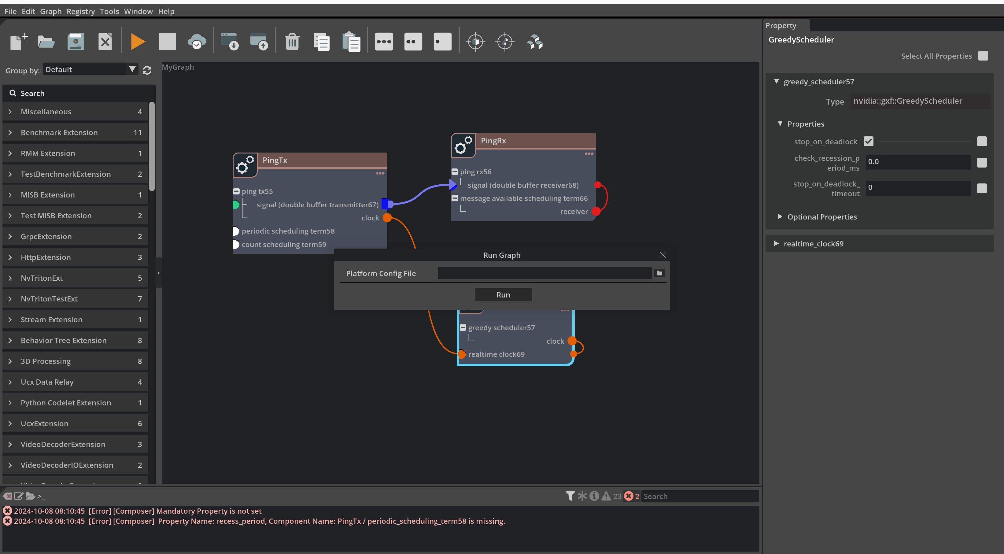 Graph Composer Local Run