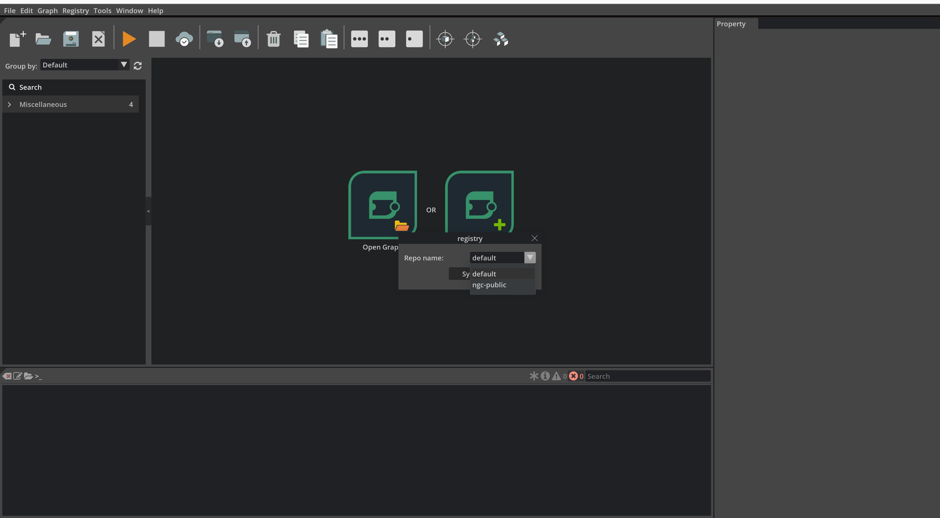 Graph Composer Select Repo