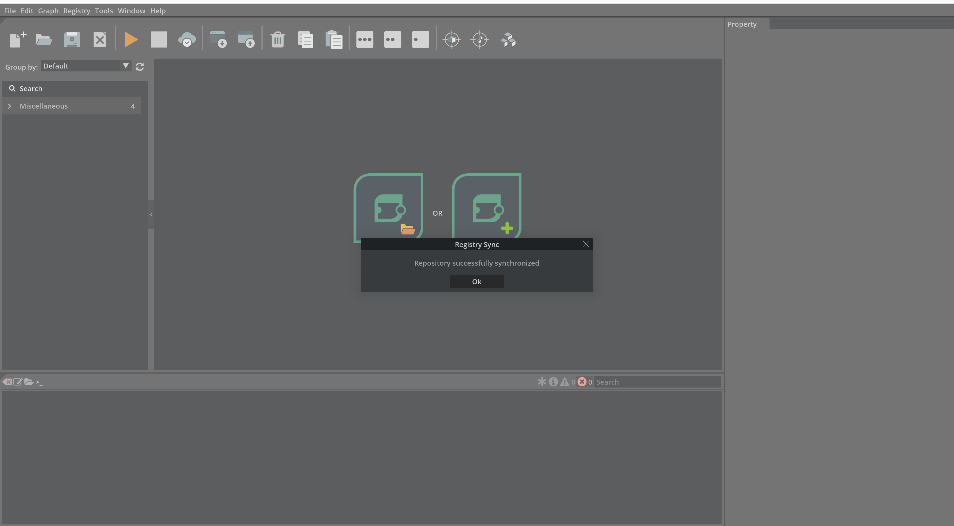 Graph Composer Sync Success