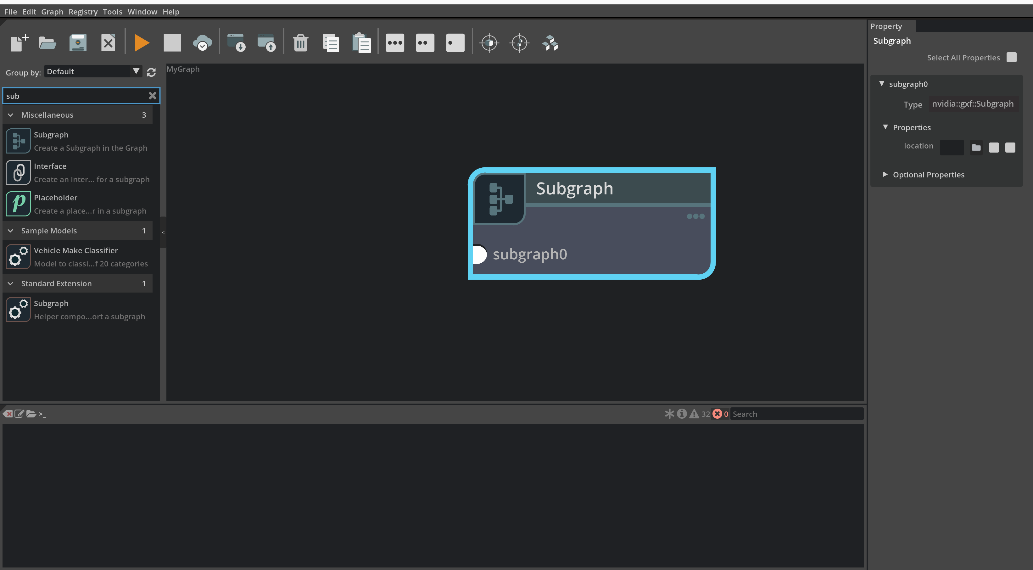 load a subgraph