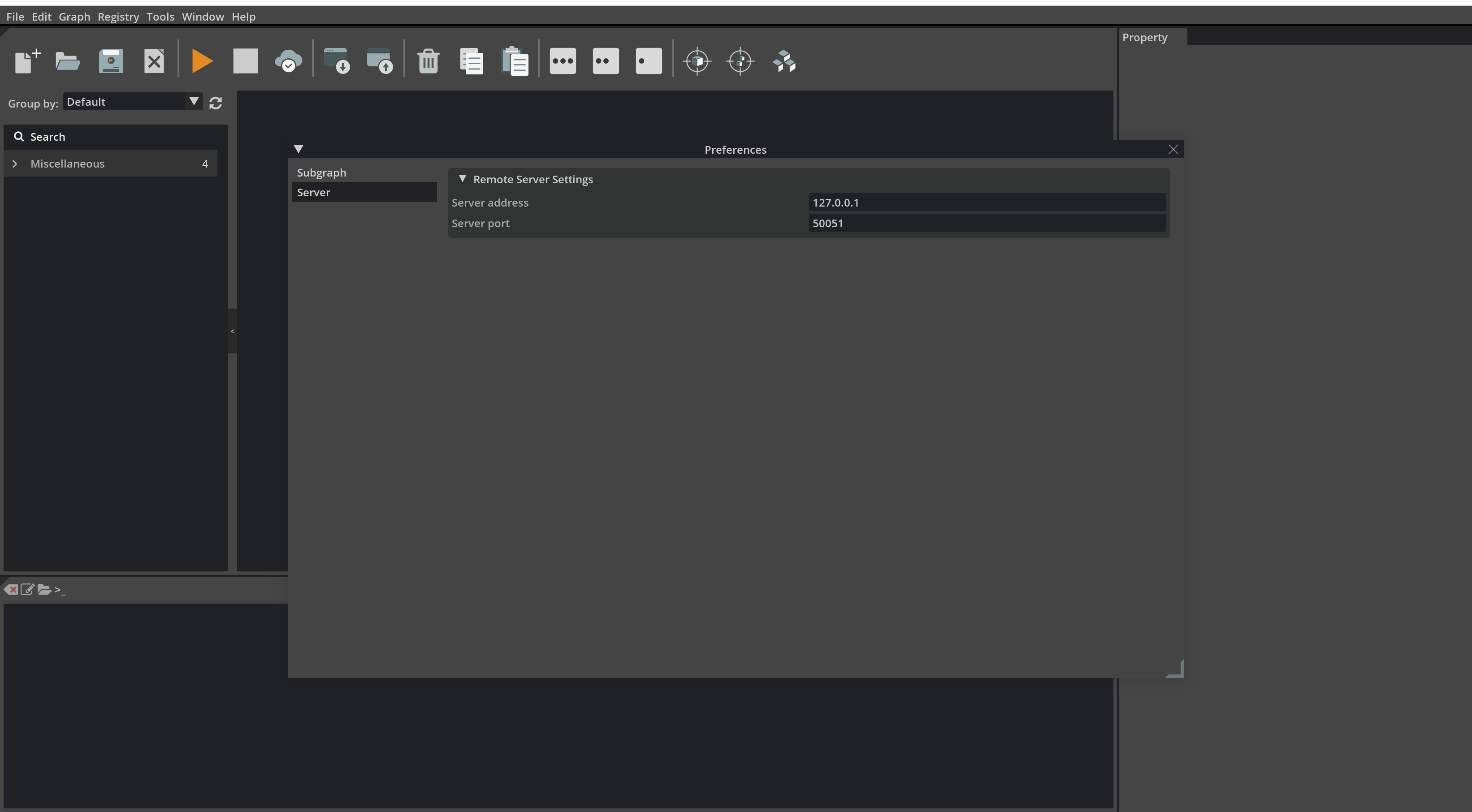 Graph Composer Preferences