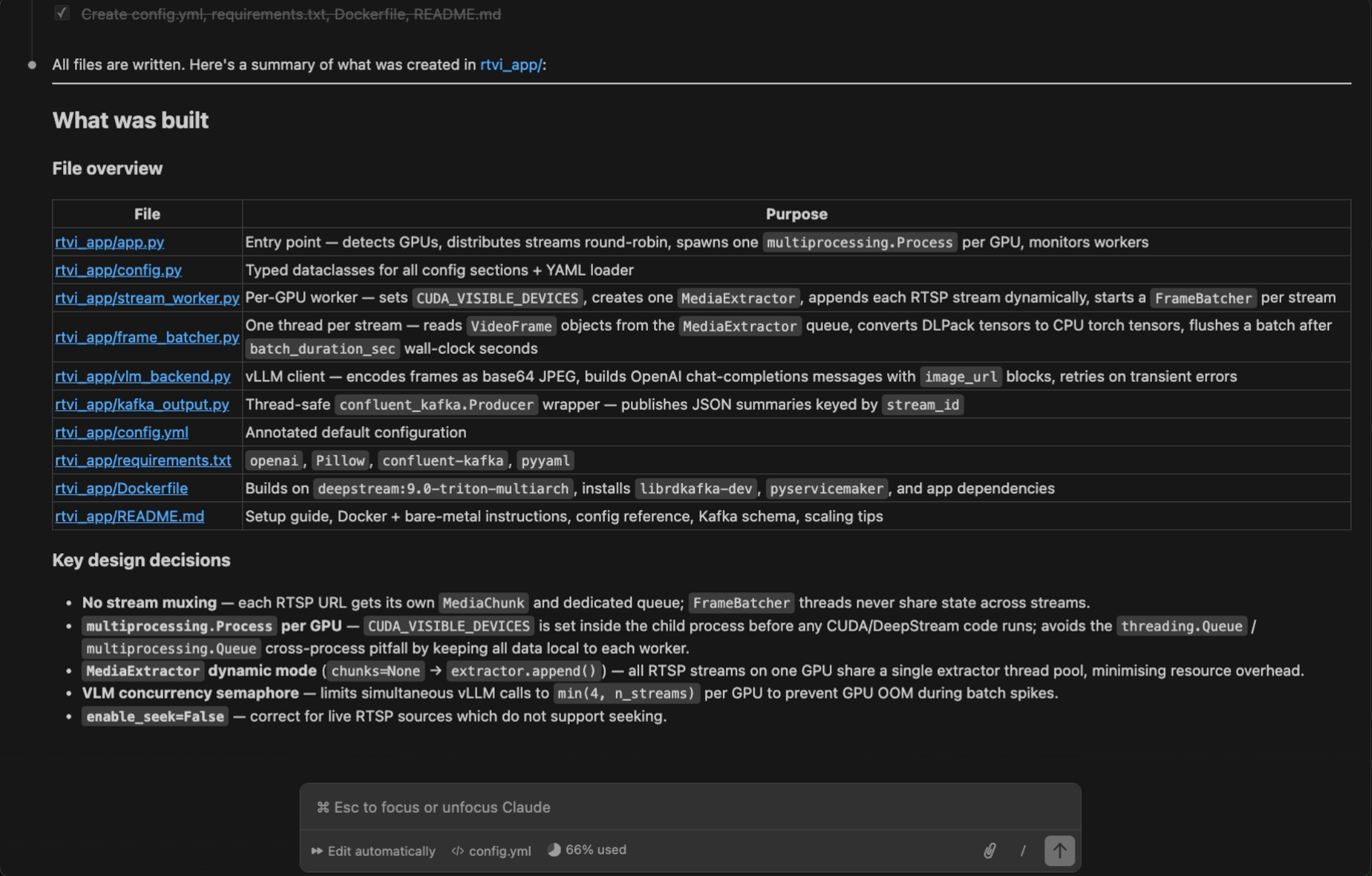 Generated Code