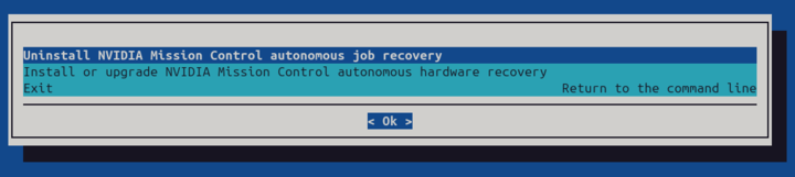 Initial uninstall or upgrade of AJR.