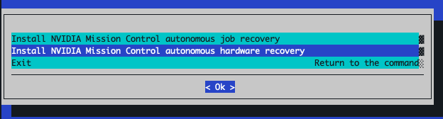AHR TUI Wizard Install