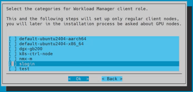 Client Role Categories