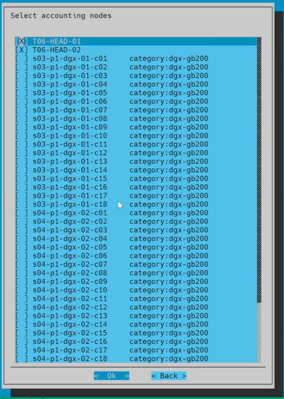 SelectAccounting Role Nodes