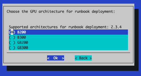AHR TUI Runbooks GPU Arch